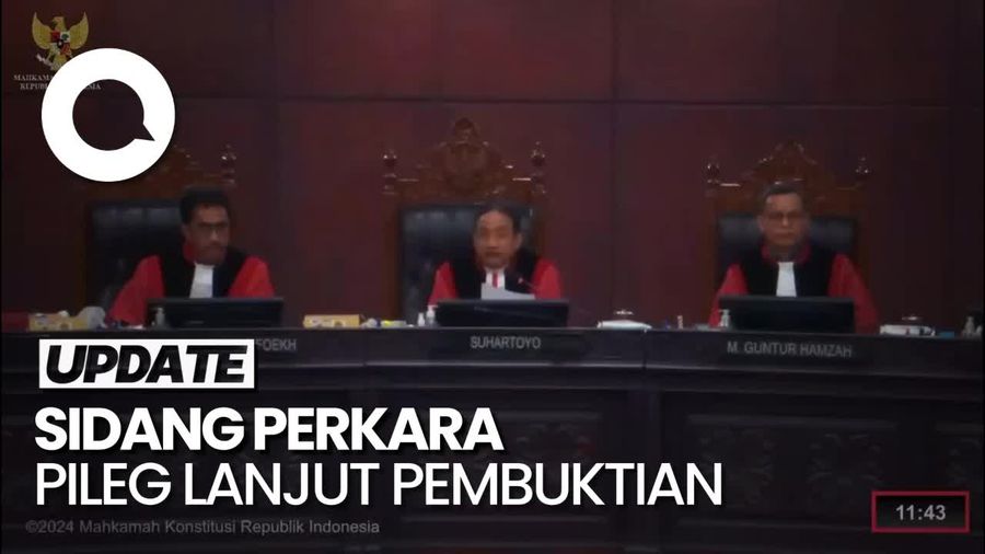 MK Beri Kuota 5 Saksi & 1 Ahli Bagi Perkara Pileg yang Lanjut Pembuktian