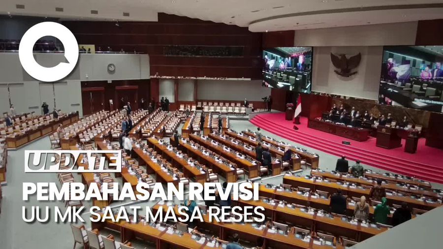 Komisi III-Pemerintah Bahas Revisi UU MK Saat Reses, Dasco: Sudah Izin Pimpinan