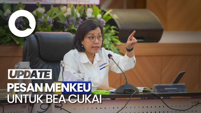Sri Mulyani Berpesan untuk Pejabat Bea Cukai