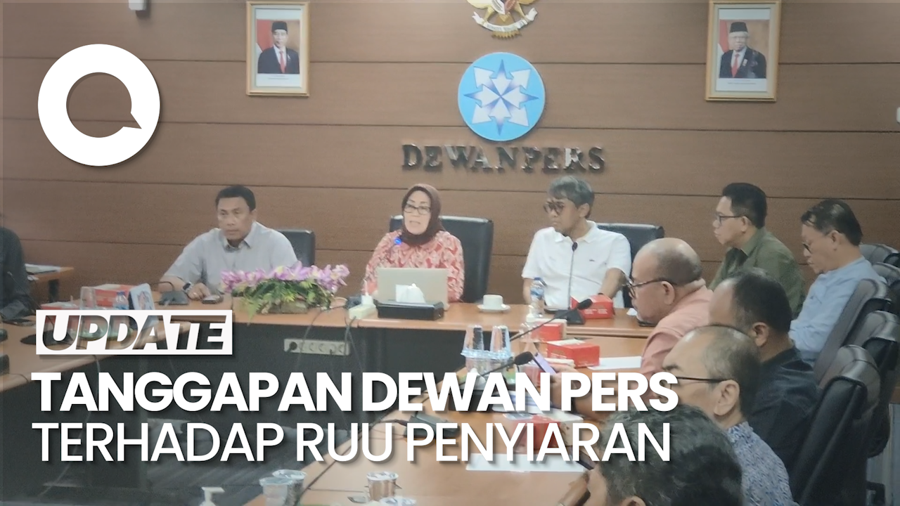 Dewan Pers Secara Tegas Tolak Draft RUU Penyiaran