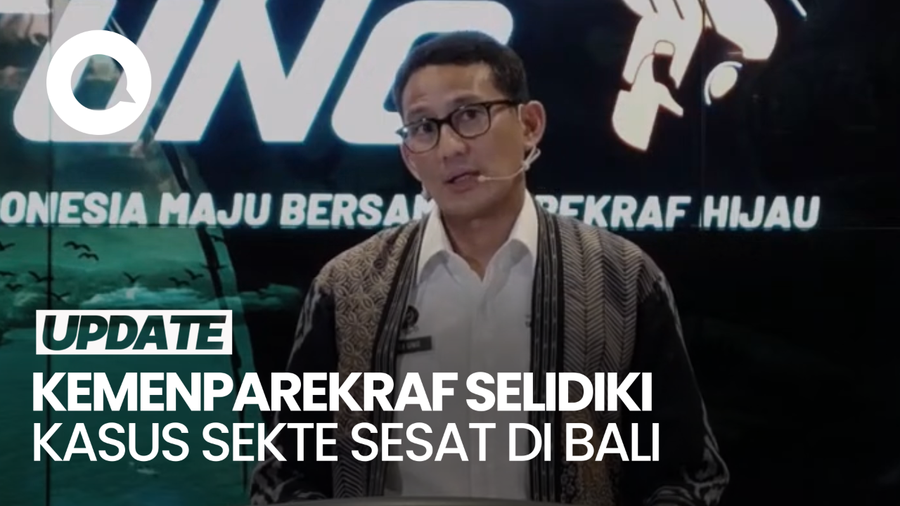 Kemenparekraf Bakal Selidiki Kasus Video Sekte Sesat Bule di Bali
