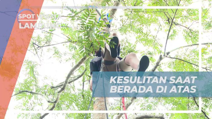 Kesulitan Saat Mencoba Single Rope Technique, Lampung