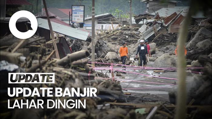 Update Banjir Lahar Dingin Sumbar: 52 Orang Meninggal Dunia