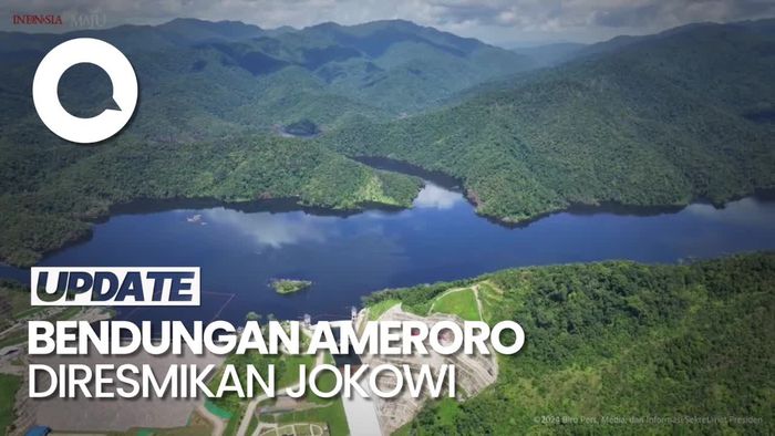 Jokowi Resmikan Bendungan Ameroro di Konawe, Telan Biaya Rp 1,57 T