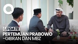 Momen Prabowo-Gibran Temui MBZ, Bahas Kerja Sama RI-UEA