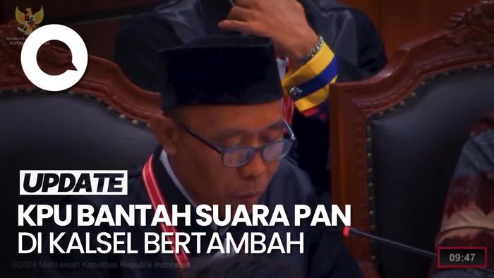 KPU Bantah Gugatan PDIP soal Penambahan Suara PAN di Dapil Kalsel II