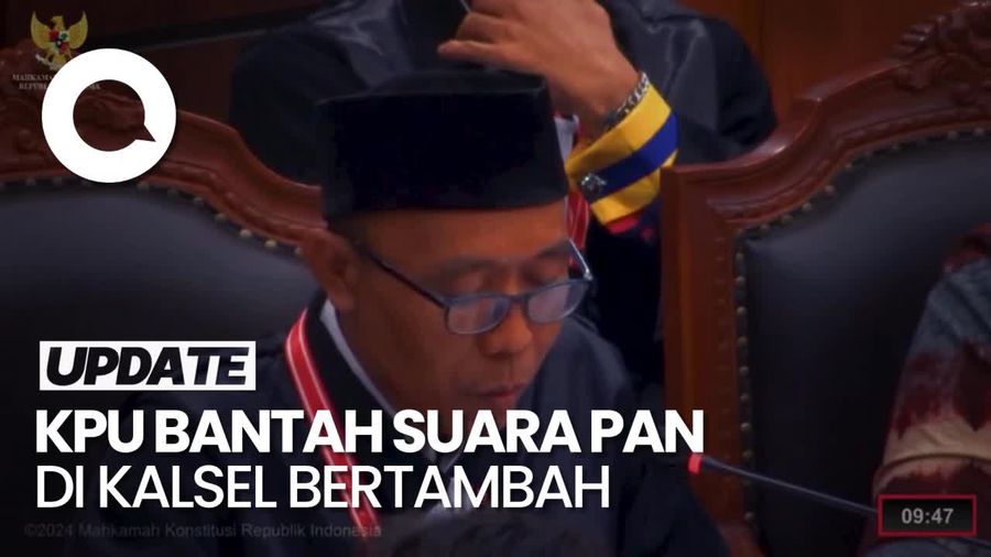 KPU Bantah Gugatan PDIP soal Penambahan Suara PAN di Dapil Kalsel II