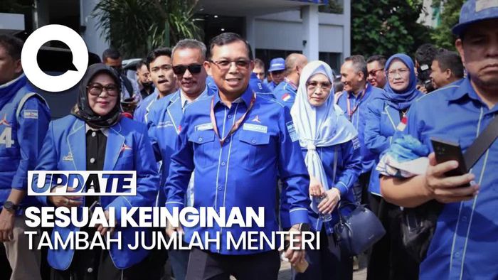 UU Kementerian Direvisi Seusai Prabowo Ingin Tambah Menteri, PD: Timingnya Pas