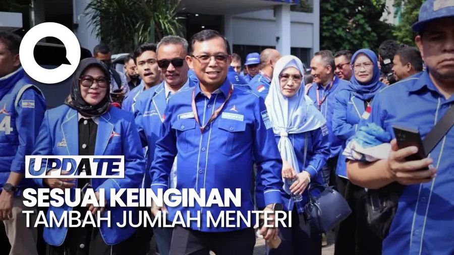 UU Kementerian Direvisi Seusai Prabowo Ingin Tambah Menteri, PD: Timingnya Pas