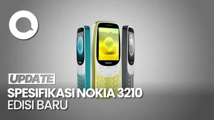 Wujud HP Jadul Nokia 3210 yang Hadir Lebih Canggih