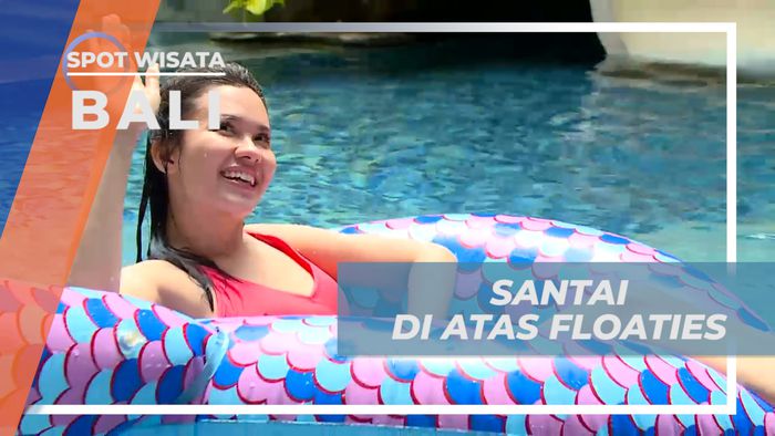 Bersantai Menikmati Liburan Sambil Berfloaties di Kolam Renang Hotel, Bali