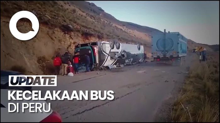Bus Terjun ke Jurang di Peru, 13 Orang Tewas