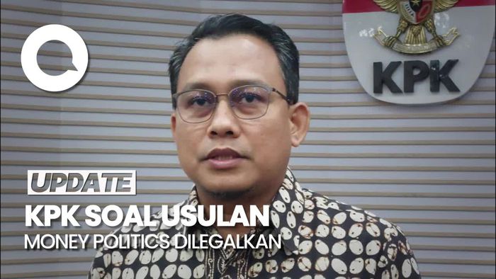 KPK Tanggapi Legislator PDIP yang Usul Money Politics Dilegalkan