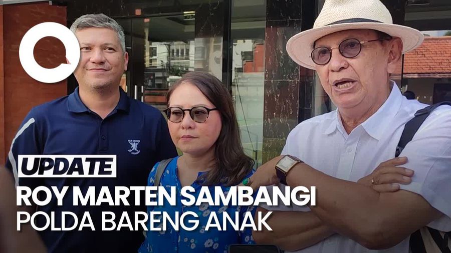Roy Marten dan Anaknya Sambangi Polda Bali, Ada Apa?