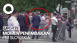 Detik-detik PM Slovakia Ditembak Kakek 71 Tahun