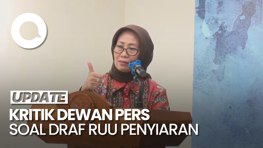  Dewan Pers Kritik DPR soal Tak Dilibatkan Penyusunan Draf RUU Penyiaran