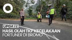 Polisi: Tak Ada Jejak Pengereman Kecelakaan Fortuner di Kawasan Bromo 