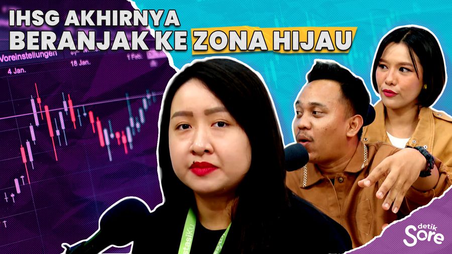 IHSG Akhirnya Beranjak ke Zona Hijau