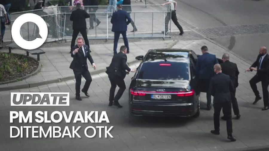 PM Slovakia Ditembak OTK, Luka di Bagian Perut
