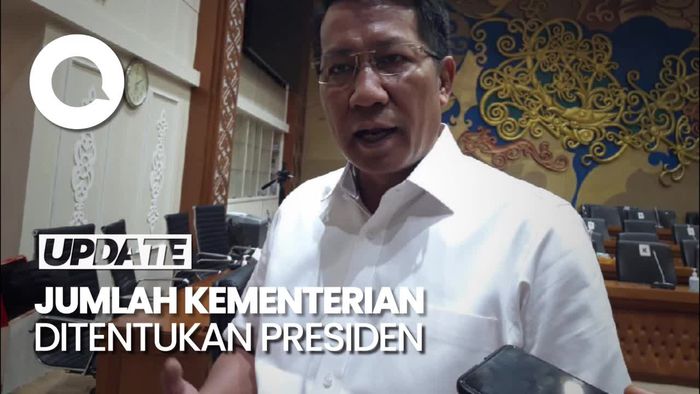 Ketua Baleg DPR Usul Jumlah Kementerian Ditentukan Presiden