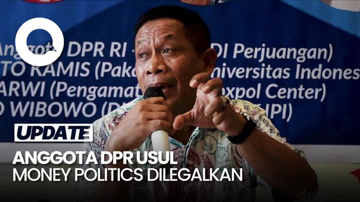 Legislator PDIP Usul Money Politics Dilegalkan saat Pemilu