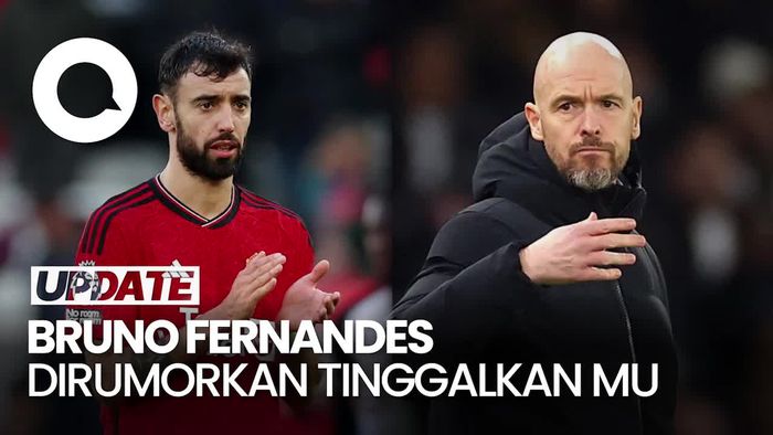 Ten Hag soal Rumor Bruno Fernandes Hengkang: Dia Pemain Penting