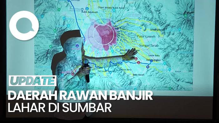 BMKG Petakan Daerah Rawan Banjir Lahar di Sumbar, Ini Hasilnya