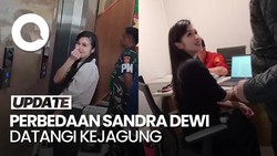 Perbedaan Sandra Dewi saat Hadiri Pemeriksaan Pertama dan Kedua di Kejagung