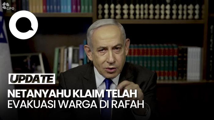 Netanyahu Klaim Telah Evakuasi Warga-Beri Bantuan saat Serang Rafah