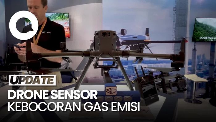 Halo Robotics Pamer Drone untuk Emisi Pabrik Migas di IPA Convex 2024