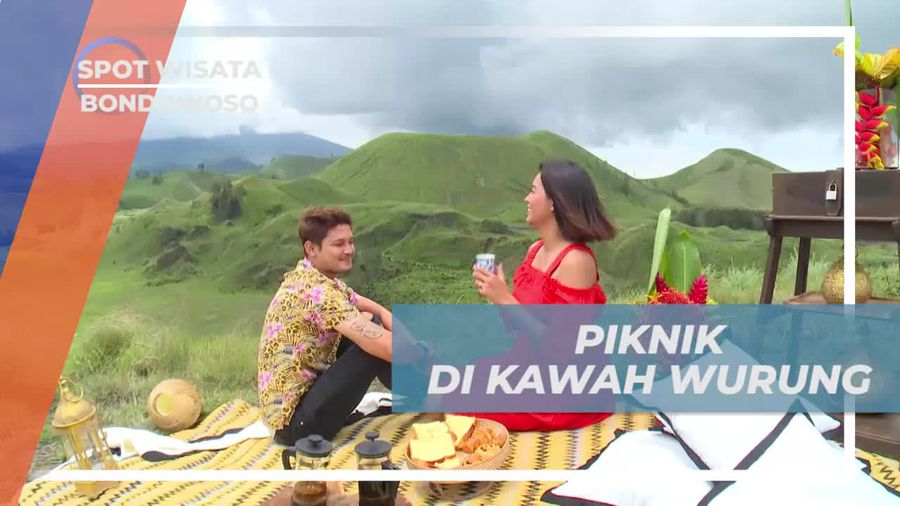 Piknik Asik di Kawah Wurung Bondowoso