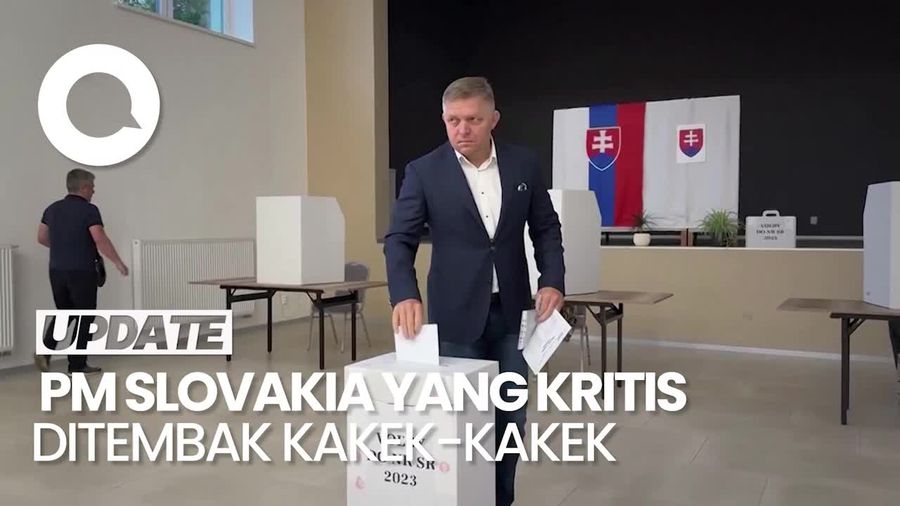 Ucapan Pemimpin Dunia untuk PM  Slovakia yang Kritis Seusai Ditembak