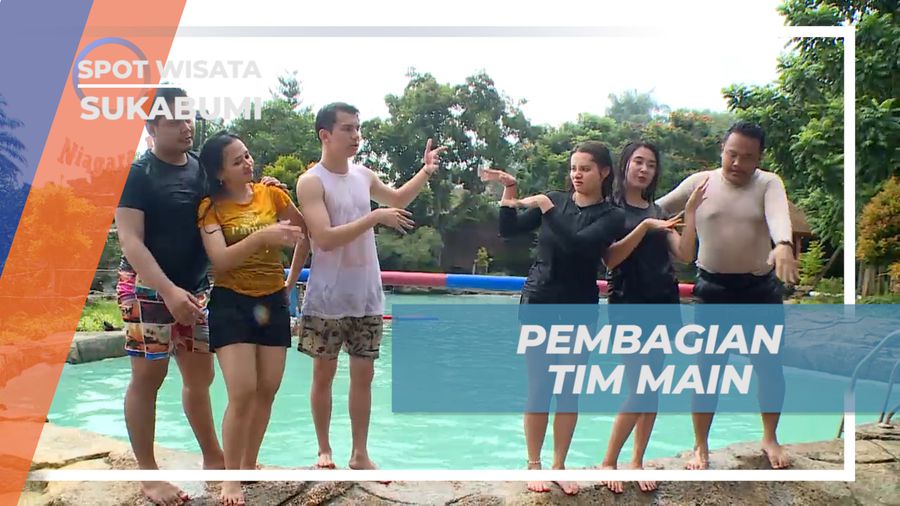 Mengisi Keseruan di Taman Wisata Air Dengan Bertarung Gebuk Bantal, Sukabumi