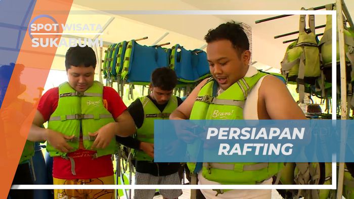 Persiapan Sebelum Seru-seruan Menyusuri Jeram Sungai Citarik, Sukabumni