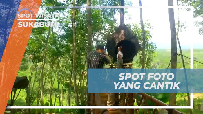 Cekrak-cekrek Abadikan Momen Seru di Spot Foto Unik yang Instagramable, Sukabumi