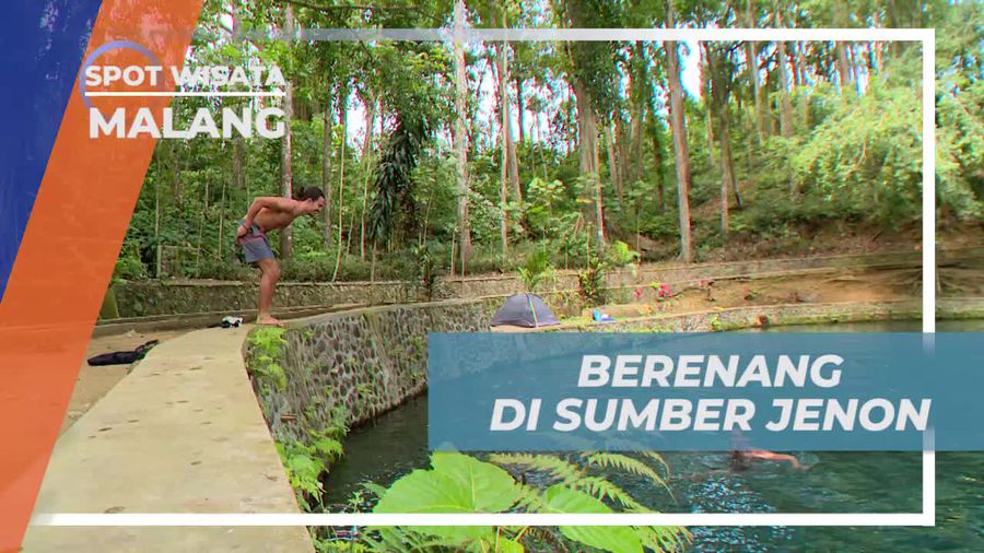 Menikmati Kesegaran Berenang di Sunber Jenon Kota Malang