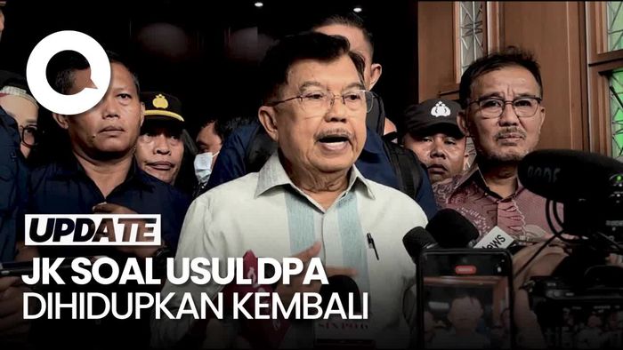 JK soal Usul DPA Dibentuk Kembali: Kan Ada Wantimpres, Masa Dua