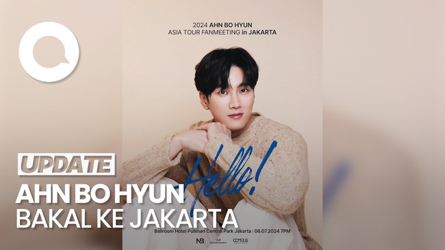 Ahn Bo Hyun Umumkan Gelar Fanmeeting Pertama di Jakarta