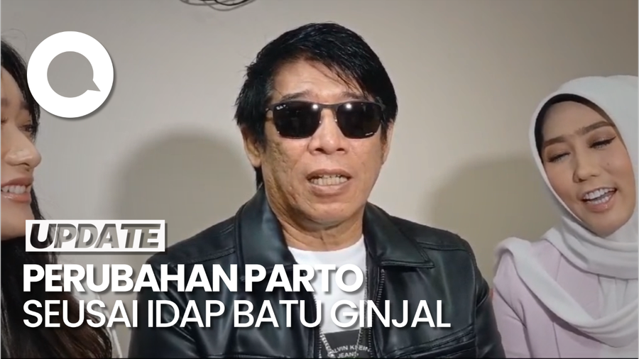 Idap Batu Ginjal, Parto Kini Lebih Sering Minum Air Putih