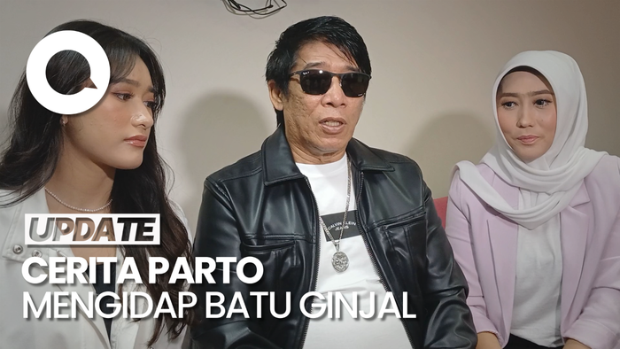 Kronologi Parto Patrio Dilarikan ke RS karena Batu Ginjal