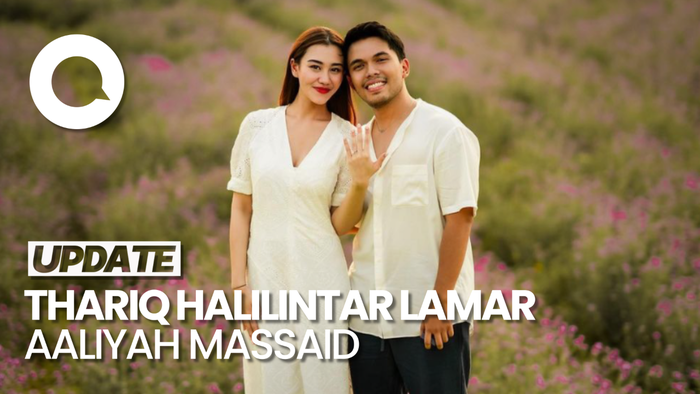 Potret Bahagia Aaliyah Massaid Dilamar Thariq Halilintar