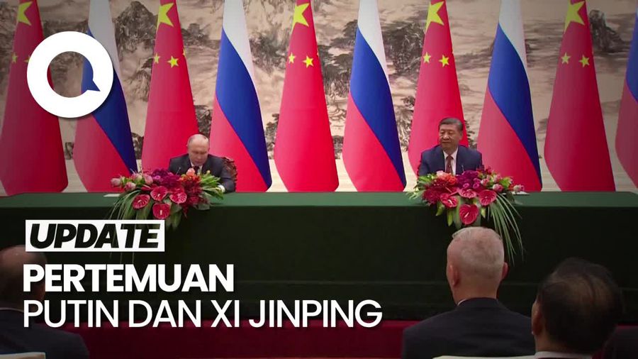 Momen Putin-Xi Jinping Bahas Kerja Sama Nuklir di China