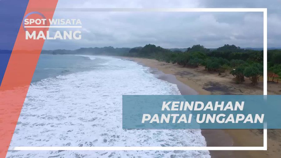 Menikmati Keindahan Lukisan Alam Pantai Ungapan Kota Malang