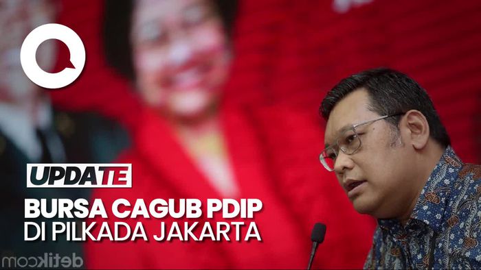 PDIP Ungkap 8 Nama Maju di Pilkada Jakarta, Ada Ahok-Djarot