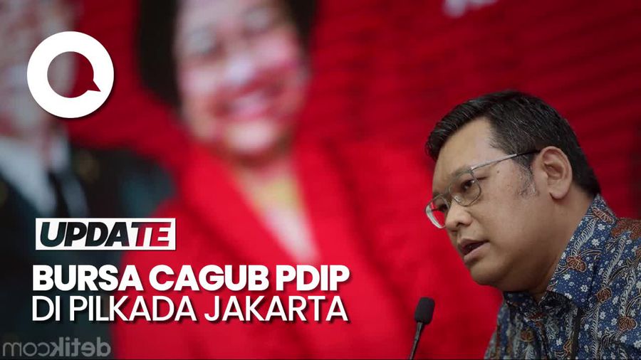 PDIP Ungkap 8 Nama Maju di Pilkada Jakarta, Ada Ahok-Djarot