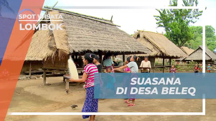 Merasakan Suasana Asri Desa Baleq Lombok