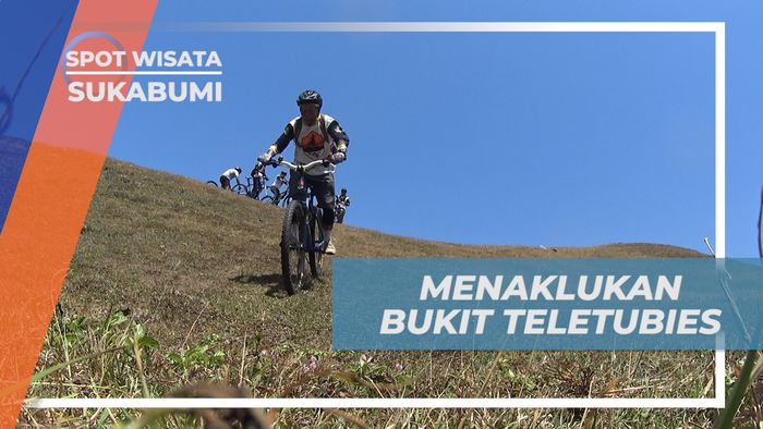 Sensasi Seru Taklukkan Trek Menantang di Bukit Teletubies,Sukabumi