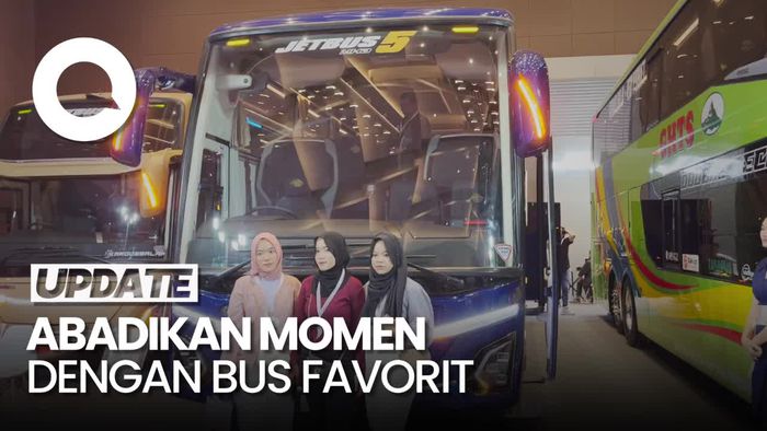 Antusiasme Pengunjung di Hari Terakhir Pameran Busworld Kemayoran