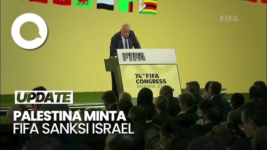 Federasi Sepakbola Palestina Minta Bekukan Israel, FIFA Jawab Begini