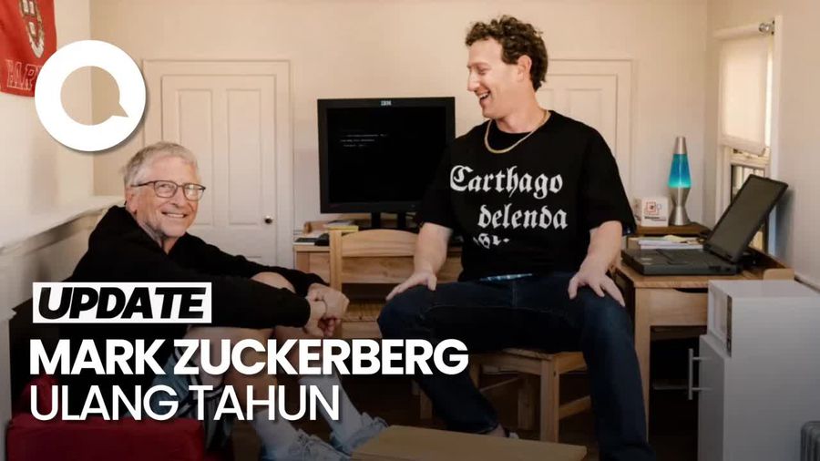 Potret Perayaan Ulang Tahun Mark Zuckerberg yang Dihadiri Bill Gates